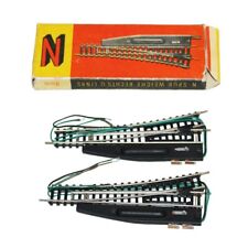 Model train / box Piko gauge N 4165/66 / 2 switches / soft right 9 mm