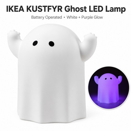 Ikea kustfyr ghost led lamp - kustfyr,