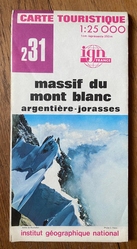 Carte ign série 000 - 1:25,
