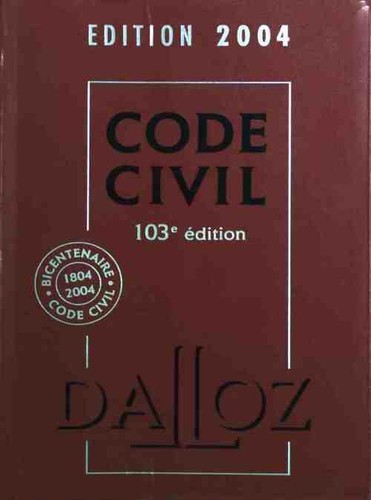 Code civil 2004 - -, collectif