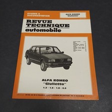 Revue Technique Automobile Magazine in French, 1987 on Alfa Romeo Giuletta