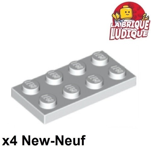 Lego plaque plate - plate, 4x2