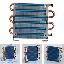 Petit Radiateur à Condensateur Robuste à Ailettes En Aluminium pour