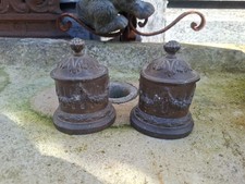 2 ANCIENS ENCRIERS de BUREAU