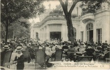 Old postcard Paris 16th - Bois