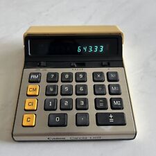 Ancien VINTAGE Calculatrice Rechner Calculator CANON CANOLA L1011 Made in JAPAN