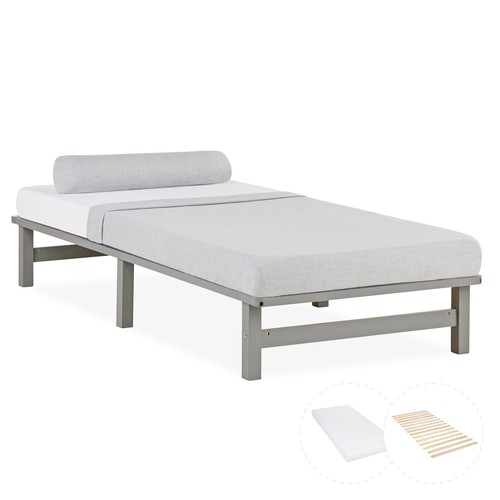 Cadre lit 90x200 bois - cadre,
