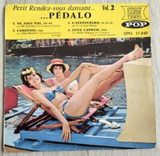 JACKY NOGUEZ PETIT RENDEZ VOUS DANSANT... PEDALO VOL 2 SEXY COVER FRENCH EP POP