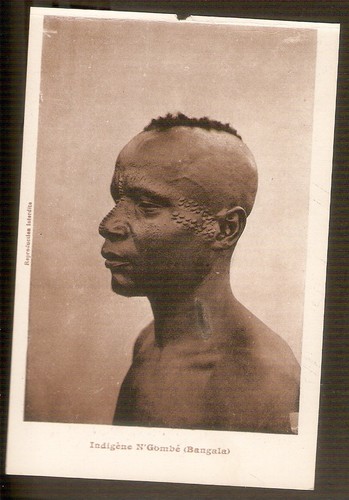 Congo belge carte - belge, postale
