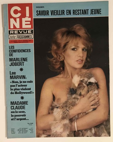 Cine revue 1977 rita - revue, n°17/1977-rita