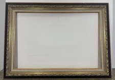 Antique Beaded Wood Frame and Molded Decorations 25M View: 54 x 81 Foliage: 54.5x8