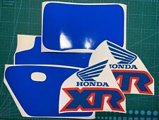 Honda XR 250 R 1991 stickers