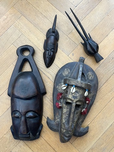 Lot masques africains - lot, 4