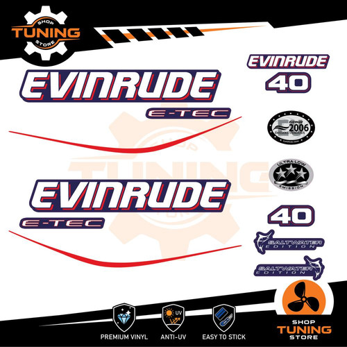 Kit autocollants pour moteur - d'autocollants,