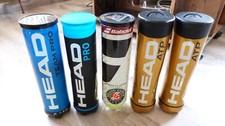 Tubes de balles de tennis
