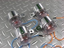 Set de 4 clignos chromés