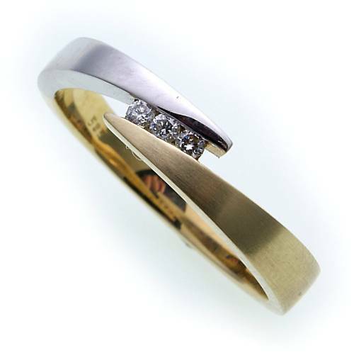 Bague femme brillant 06ct or - bague,