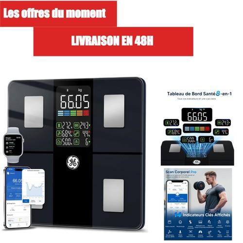 Pèse personnes connectée - ge,