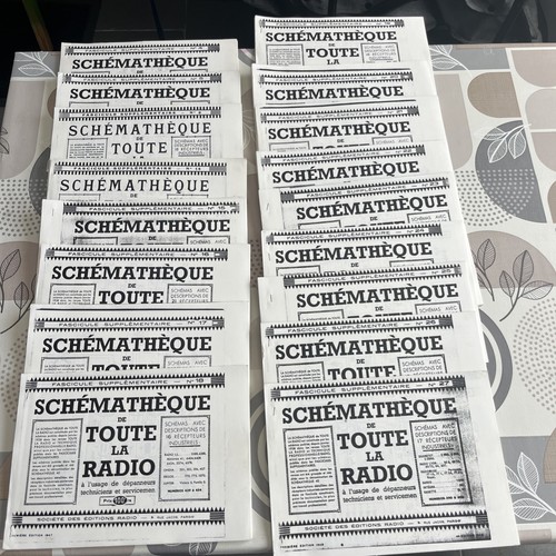 Schéma radio ancienne - schéma,