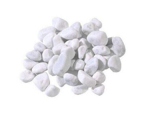 Cailloux marbre blanc carrara - marbre,