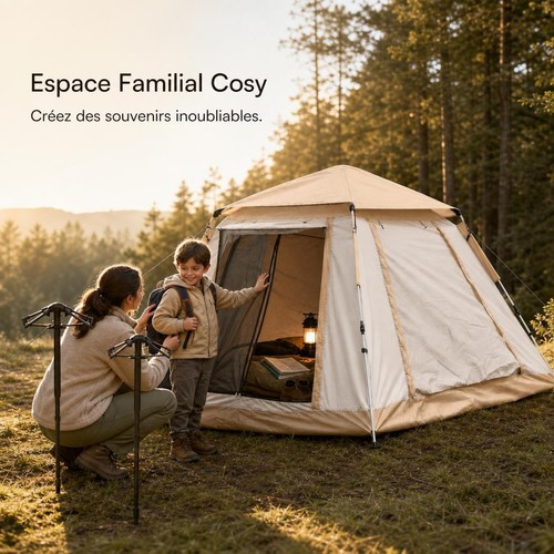 Tente camping saisons - 4,