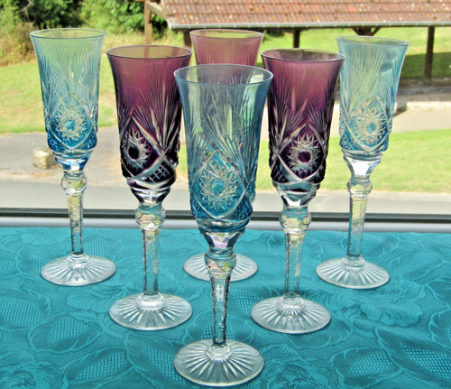 Flutes champagne coloré - flutes,