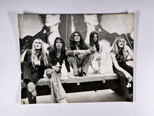 Photo De La Bande Alice Cooper Neil Michael Dennis Glen Promotion Originale 1972