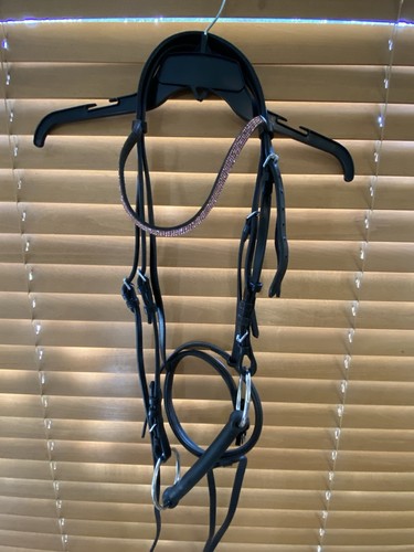 Synthetic bitless bridle - synthetic,