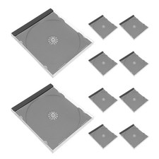 10 Pcs Rangement Cd Vitrine À