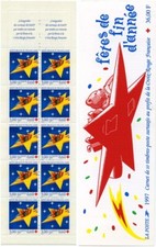 Timbre France Carnet Croix