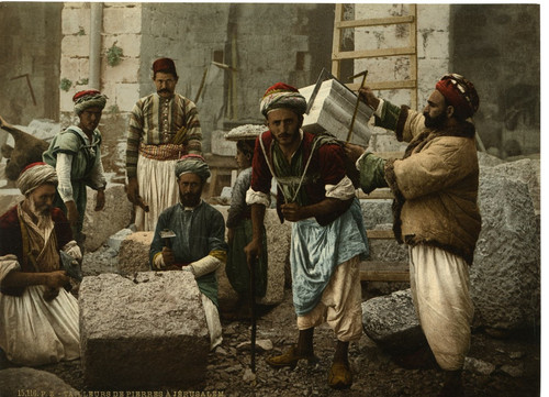 Palestine tailleurs de - p., z.
