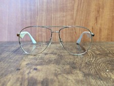MONTURE DE LUNETTES DE SOLEIL PILOTE VINTAGE PRADA SPR 53Q ZVN-6E1 FABRIQUÉE ...