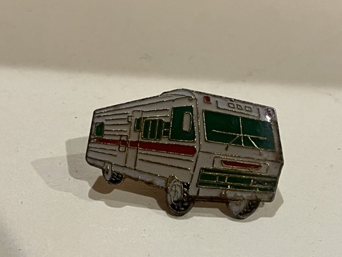 Vintage motorhome camper - camper, pin