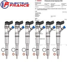 6x 0445110212 Bosch Injecteur