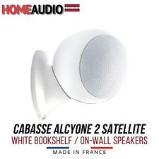 New! Cabasse Alcyone 2 Satellite Speaker White for Home Cinema; 1 piece
