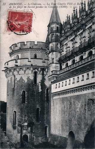 Cpa amboise le chateau - 37,