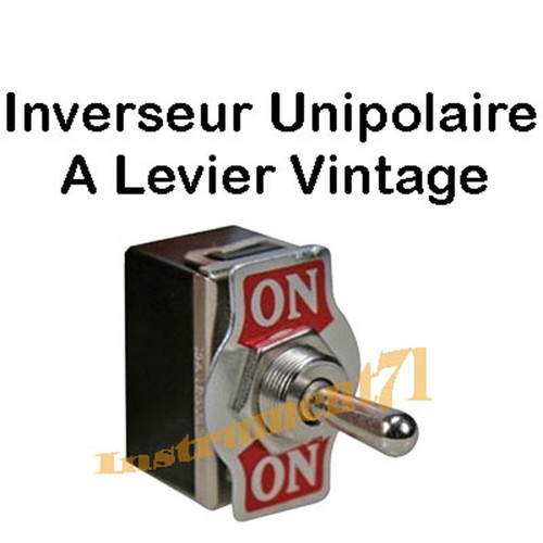 Inverseur unipolaire bascule - unipolaire,