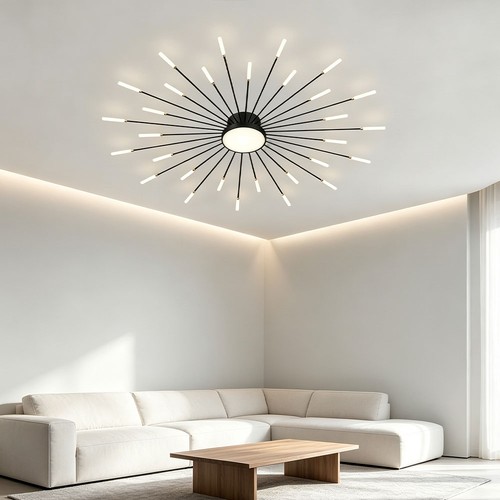 Plafonnier led design feu - plafonnier,