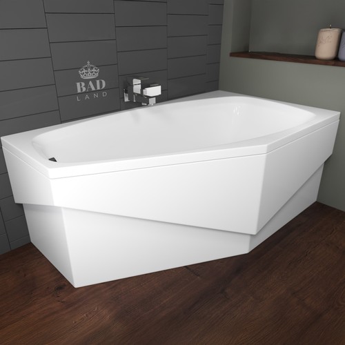 Baignoire bain angle - baignoire, d'angle