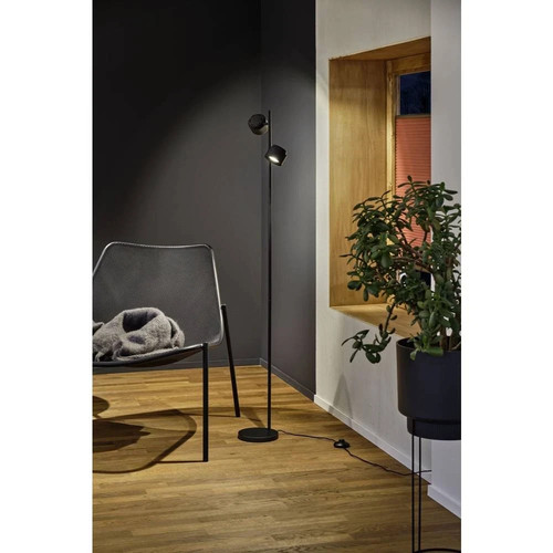 Lampadaire salon led noir - led,