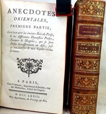 LIVRE ANCIEN 1773, EO