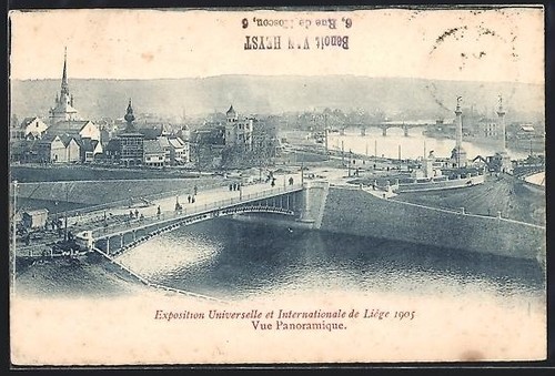 Carte postale liège - postale,