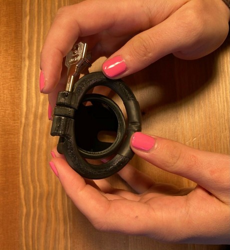 Light chastity cage made in - cage,