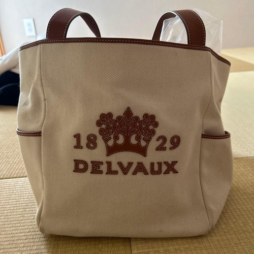 Delvaux canvas tote - bag, from