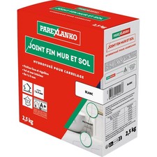 Joint Fin Mur et Sol - Blanc -
