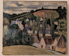 paysage village breton de Marc