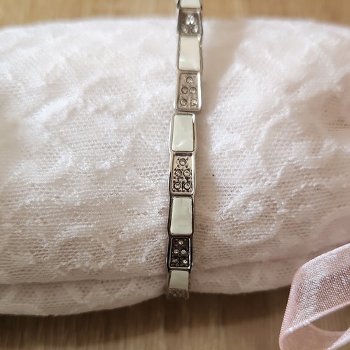 Bracelet jonc alliage - , argenté