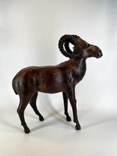 Ancienne Statue En Cuir De