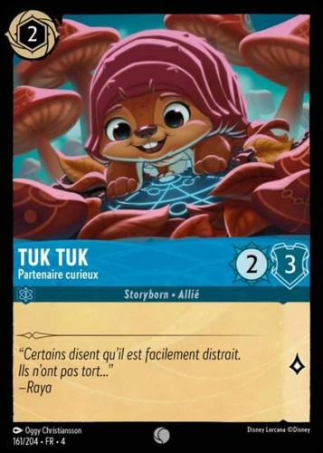 Carte lorcana chapitre tuk - chapitre,