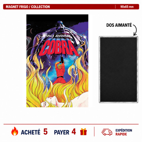 Magnet frigo cobra space - magnet,